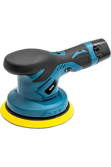 Cordless 6-speed car polisher for auto waxing, sanding, rust removal, and home cleaning tasks