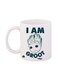 Groot Printed Mug White/Blue