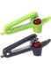 2 Packs Cherry Pitter Tools, Cherry Seed Core Remover Olives Pitter Tool, Stainless Steel Cherries Corer with Space-Saving Lock Design (Black &amp; Green)