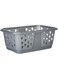 Kis Classic Laundry Basket, 50 Litre Capacity, Platinum