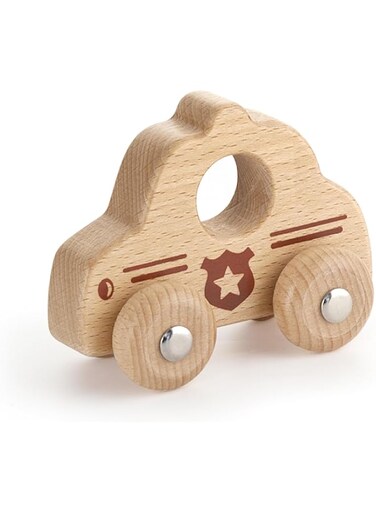 Viga Mini Wooden Police Car