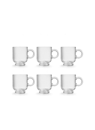 6Piece Royal Leerdam Sentido Cappuccino Mug Set 220ml