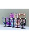 Cat Ear Stereo Headset with RGB LED Lights &ndash; Wireless/Wired Over-Ear Headphones, Pink Color, M31