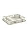 Large Dish Rack with Drainer Off White