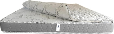 INFINI HOMES Premium High Density Foam White Flipable Rebound Mattress (180W X 210L X 25H)