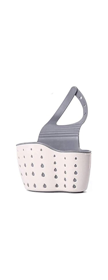 1 pes Sink Caddy Sponge Holder, Kitchen Sink Storage Basket Hanging Bag Basket Organizer for Sponges Soaps and Cleaning Brushes Sink Accessories