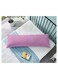 Linen Klub Krude Long Body Pillow 1pc, Fabric: 100% Polyester 85 GSM Microfiber 1 cm Stripe Super Soft, Filling: 1300 gm Hollow Fiber Comfort, Breathable &amp; Ultra Soft Size: 45 x 120 cm, Color: Baby Pink