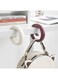 seven 2 PCS Foldable Handbag Hangers for Tables Portable Desk Hooks for Women's Bags Durable ABS Material Perfect for Cafes Libraries and More