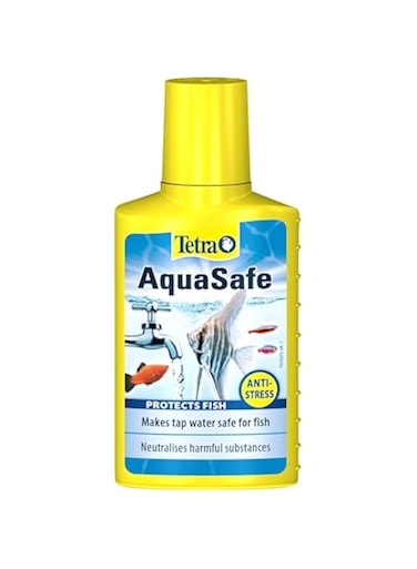 Tetra AquaSafe to Turn Tap Water into Safe and Healthy Water for Fish and Plants, 100 ml