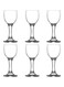 6-Piece Misket Glass Set Clear