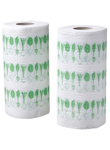 Ikea TORKIS Peg Basket with 30 Clothes Pegs, in/Outdoor White/Blue