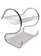 Dubai Gallery 2-Layer Drainer Silver 37Centimeter