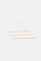 Mucho 3 Pcs Hangers 42 x 20,5 cm, Beige