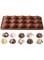 Lakeland Demi Round Chocolat Mould 2-Pieces