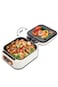 3-in-1 Electric Hot Pot Grill, 1800W Multi-Function Cooker with Non-stick Coating, Double Pan Design