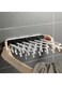 Blue Coral Folding Clothes Rack Multi-Function Household Socks Drying Rack Disassembled 24 Multi-Clip Fast Air Wall-Mounted Drying Artifact (1-Pack Black)