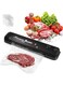 XPJBKC Vacuum Sealer Machine, Automatic Vacuum Pack Machine with 50pcs Vacuum Sealer Bags, Compact Food Packet Sealer with Easy Options, for Preserving Meat, Fish, Fruits, And Vegetables