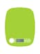 SHANGU Kitchen Digital Cooking Scales, Ultra Slim Multifunction Plastic Food Baking Scale, Large LCD Display, Easy To Clean (Color : Green, Size : 5kg/1g)