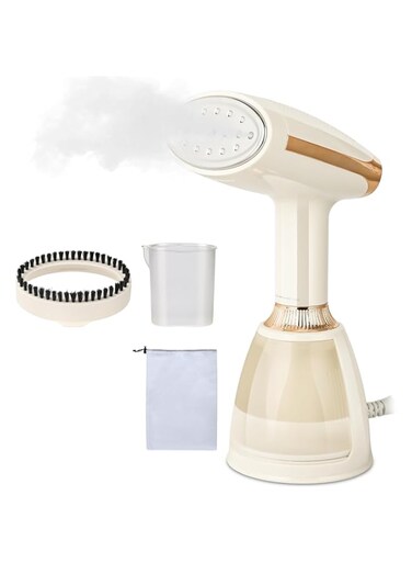 Excefore Handheld Steamer for Clothes,15s Fast Heat Up Handheld Steam Iron, Powerful Steam Penetrating Steamer for Clothes,Portable Travel Clothing Steamer, for Removing Wrinkles from Fabrics