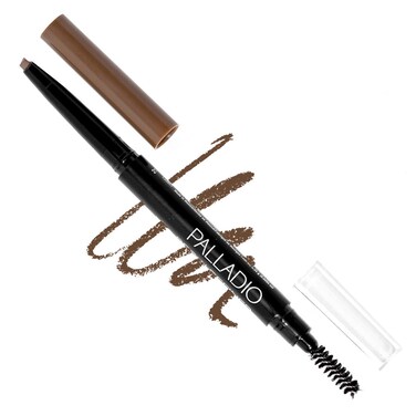 Palladio The Brow Definer, Retractable Eyebrow Pencil Med Brown Pbd03, 9.35 g
