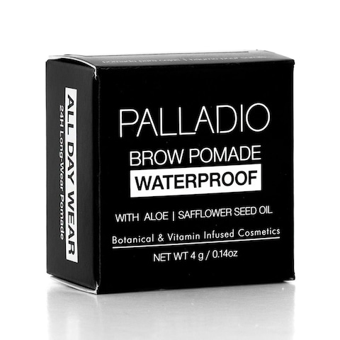 Palladio Brow Pomade Waterproof - Med Brown, 50 g