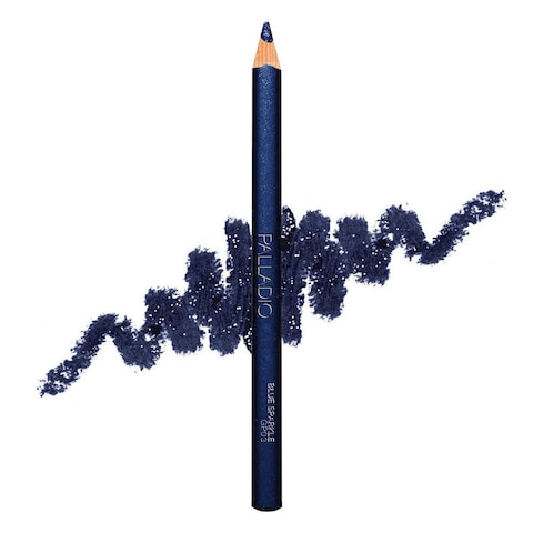 Palladio Glitter Eyeliner Pencil, Blue Sparkle, 1 unit