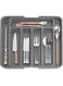 MostNow Silverware Drawer Organizer,Expandable Utensil Tray for Kitchen,Adjustable Utensil Organizer,Cutlery Drawer Organizer for Forks,Knives,Multipurpose Kitchen Organizers and Storage (Gey)