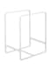 Yamazaki Home Rack Stand/Dish Storage/Plate Holder, Large, White