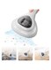 VUCATIN Bed Vacuum Cleaner with UV Sanitizing, High Power Dust Mite Vacuum Cleaner Machine, Portable Cordless UV Cleaning Euipment for Sheet, Carpet, Sofa, Pet, Hair (White)