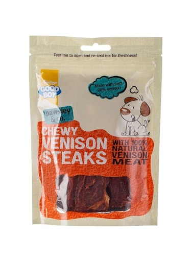 GoodBoy Good Boy Chewy Venison Steaks Dog Treats 80G