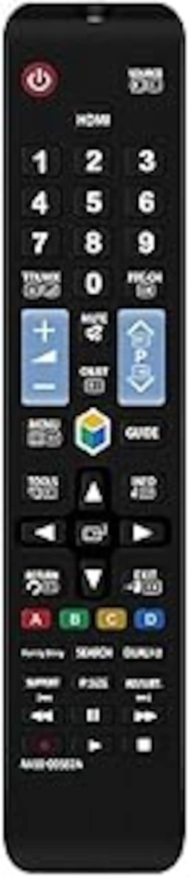Remote Control Compatible Replacement for Samsung AA59-00582A Remote, Applicable AA59-00638A AA59-00790A AA59-00580A AA59-00581A AA59-00594A (Smart TV/HDTV/LCD/LED/TV)