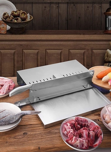 Stainless steel manual meat and vegetable cutting machine