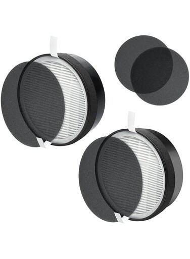 2 Pack LV-H132 Replacement Filter Compatible with LEVOIT LV-H132 Air Purifier, 3-in-1 H13 True HEPA Filter and Activated Carbon, Compared to Part #LV-H132-RF