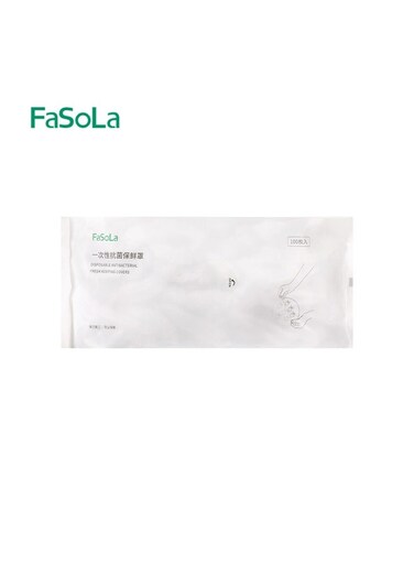 Disposable Antibacterial Fresh Keeping Covers   Tear-free elastic drawstring   Kitchen food storage bags   High temperature resistant   PE food storage bags