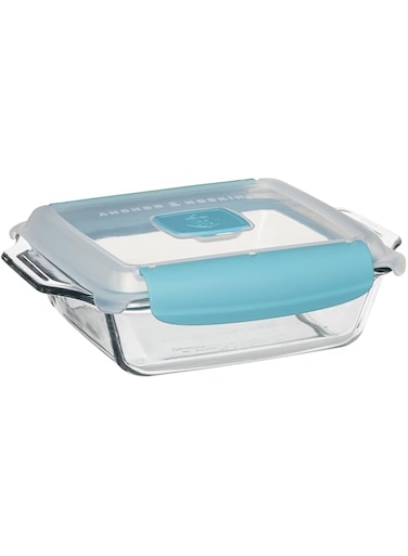 Anchor Hocking, Square Baking Dish with TrueLock Locking Lid-(14017), 2.0Ltr