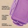 LocknLock Eco-Friendly 870ml Airtight Square Food Container &ndash; Leak-Proof, Microwave, Freezer &amp; Dishwasher Safe &ndash; Assorted Color