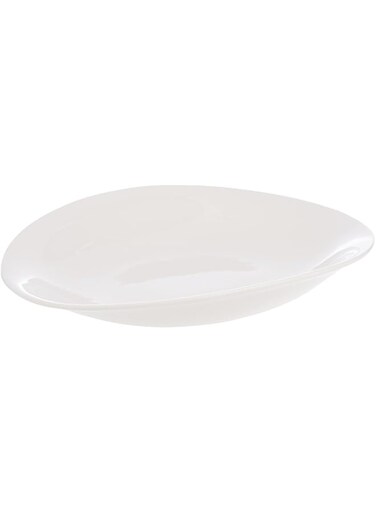 Symphony Shell Plate - White