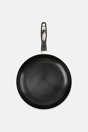 Cuisine Aluminum Fry Pan, Black
