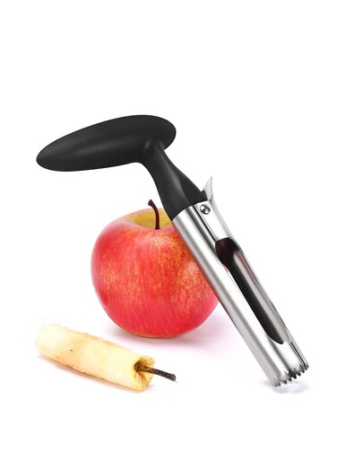 Premium Apple Corer - Easy to Use and Durable Apple Corer Remover for Pears, Bell Peppers, Fuji, Honeycrisp, Gala and Pink Lady Apples - Stainless Steel Best Kitchen Gadgets Cupcake Corer