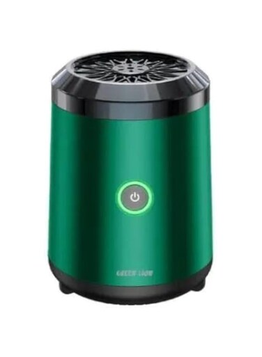 Green Lion Mini Bakhour 2 Incense Burner - Green