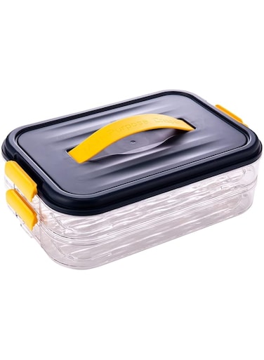 AKDC AKDC Double Layered Storage Box TransparentM335