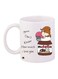 Nutella Printed Coffee Mug White/Yellow/Brown
