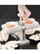 Maker,Household Double Head Automatic Dumpling Maker Mould with 2 pcs small mould maker free