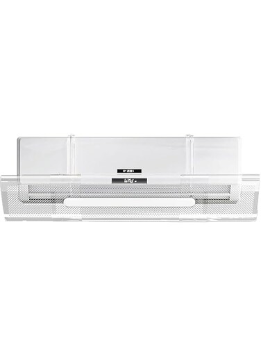 THE WHITE SHOP Transparent and Retractable Air Conditioning Wind Deflector Central Air Conditioning Windshield Anti-Direct Blow Baffle Bedroom,Living Room,Four Seasons Universal (Transparent 53~95cm)