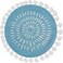 Baby Caspian Round Pillow - Decorative Nursery Pillow