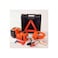 Electric Car Jack and Impact Wrench Kit, 12V DC, with LED Light, Storage Case and Accessories