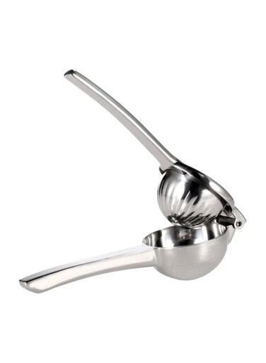 Steel Manual Lemon Squeezer Silver 22.5centimeter