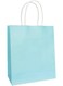 Packing PBAG(BL)-10 Kraft Paper Party Bag with Twisted Handle 10-Pieces, 24 cm x 28 cm x 12 cm Size, Blue