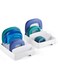 StoraLid Adjustable Food Container Lid Organizer, Kitchen Cabinet Storage for Plastic Lids, BPA-Free, Space-Saving, Adjustable Dividers, Small, Pack of 2- 50379