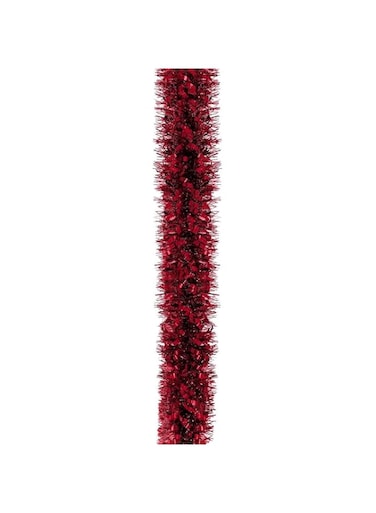 Christmas Magic Christmas Tinsel Garland Red 200x7cm